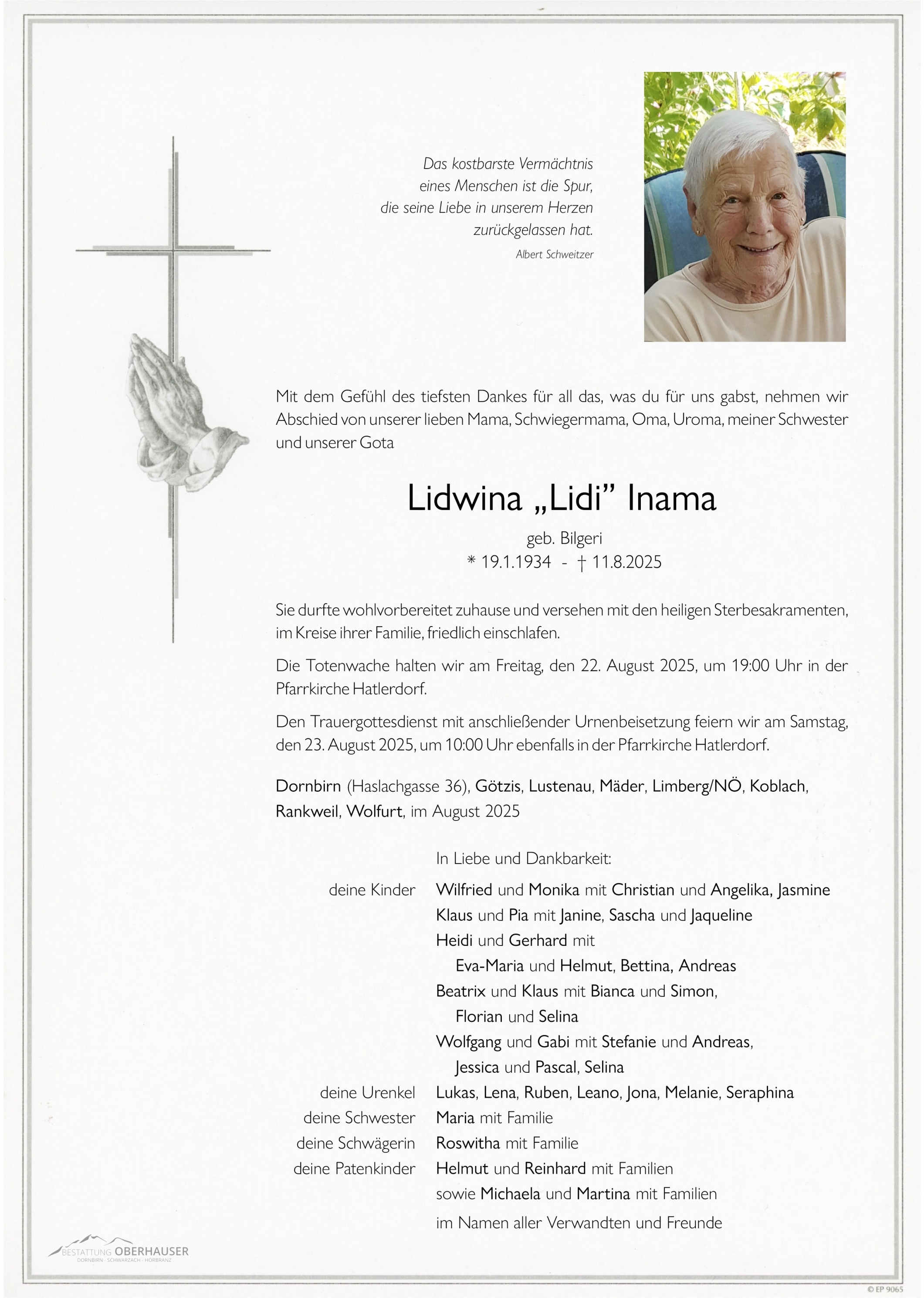 Lidwina „Lidi”  Inama